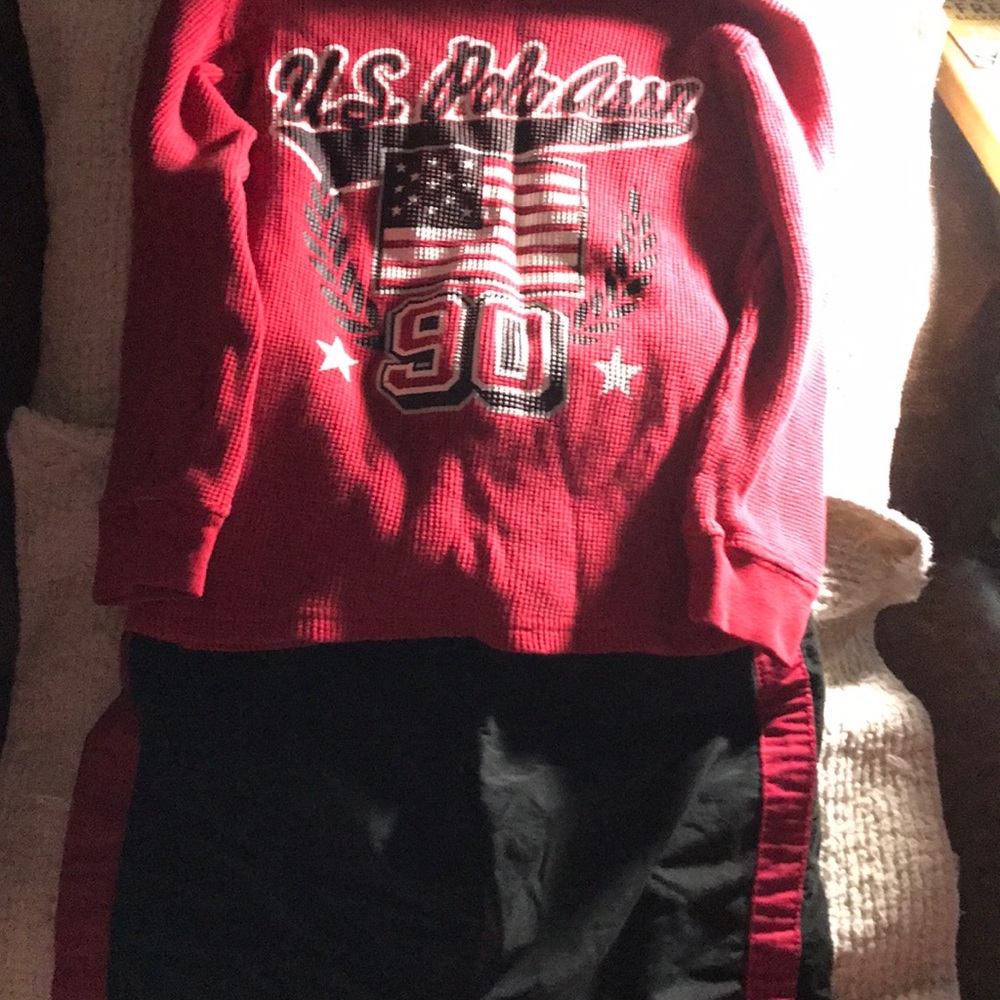 Matching outfit Thermal shirt and lined pants..